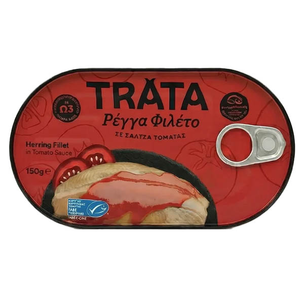 Trata Ρέγγα Φιλέτο 150gr Σάλτσα Ντομάτας