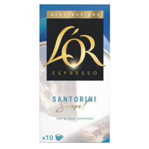 Lor Destination Caps Espresso (10τεμ.) Santorini