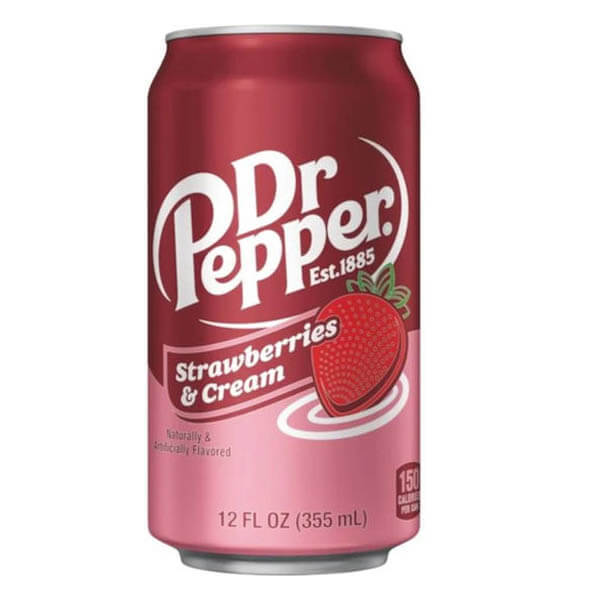 Dr Pepper Strawberries & Cream 355ml