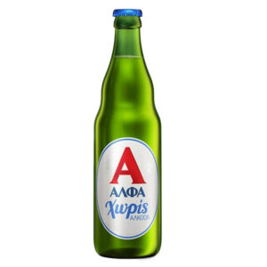 Άλφα Μπύρα Χωρίς Αλκοόλ 500ml (Φιάλη)