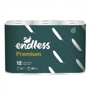Endless Χαρτί Υγείας Premium 185gr X 12 Ρολλά