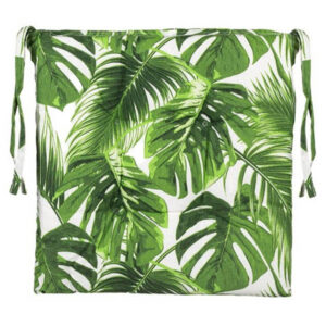Μαξιλάρι Καρέκλας 40x40x4cm Tropic 100% Βαμβάκι