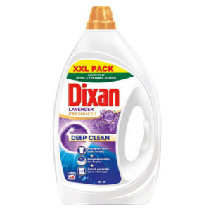 Dixan Υγρό Πλυντηρίου Gel 64εζ. 2,88lt (Φρεσκάδα Λεβάντας)