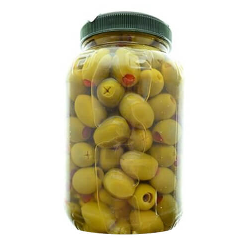Λάδας Ελιές Πράσινες Γεμιστές Colossal (Πιπέρια) 1kg
