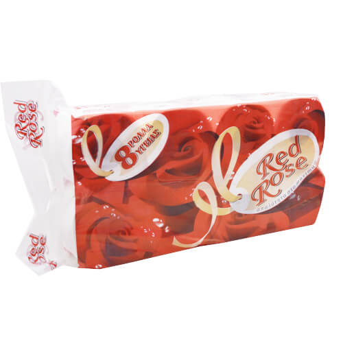 RED ROSE Χαρτί Υγείας 145gr - 8 Ρολά
