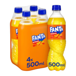 Fanta Πορτοκαλάδα 4x500ml