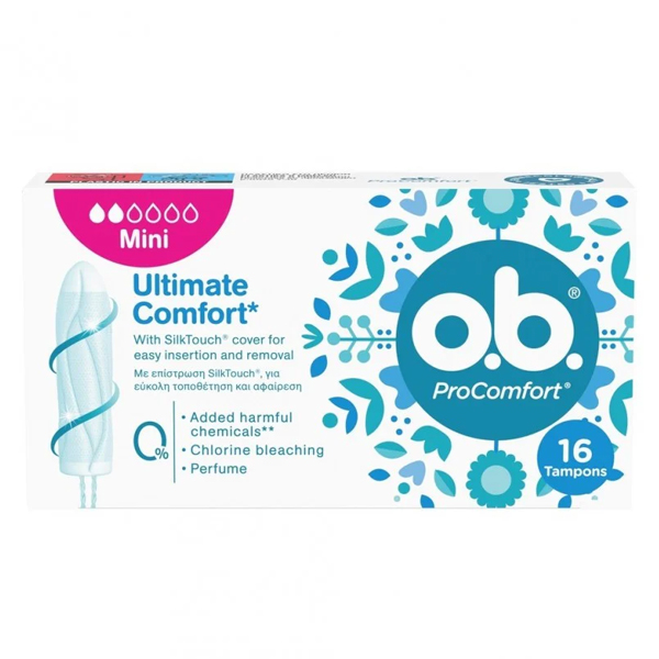 O.B. Tampons ProComfort 16τεμ. Mini