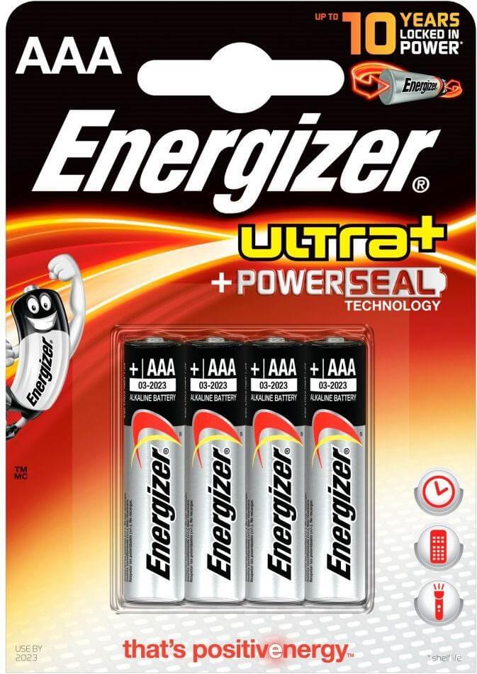 Energizer Αλκαλική AAA (4τμχ)