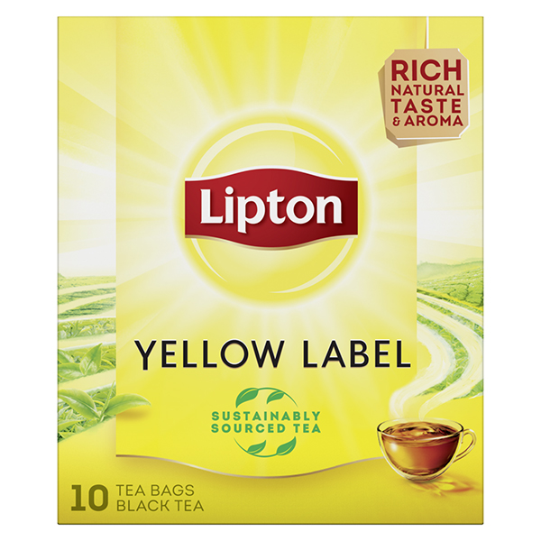 Τσάι Μαύρο Φακελάκι Lipton Yellow Label 10x1,5gr