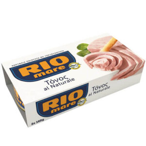 Rio Mare Τόνος Σε Νερό (2x160gr) Natural