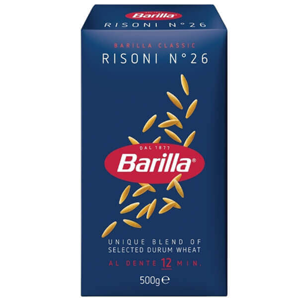 Barilla 500gr No 26 (Risoni)