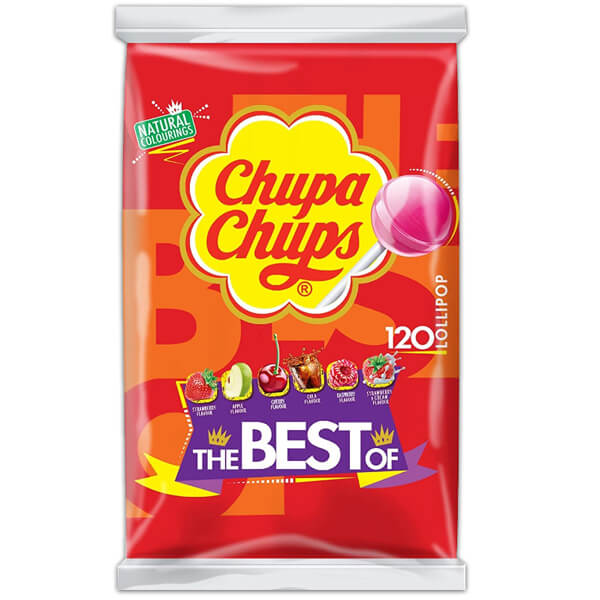 Chupa Chups Γλειφιτζούρι (120τεμ.) - Best Of
