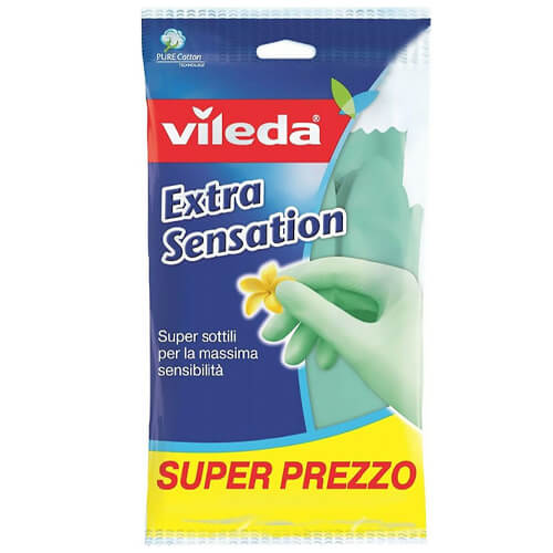 Vileda Γάντια Κουζίνας Extra Sensation Large