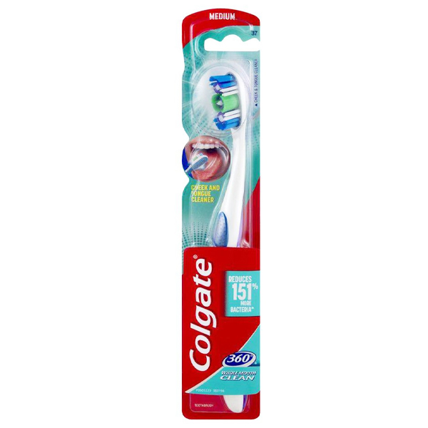Colgate Οδοντόβουρτσα 360° Whole Mouth Clean Medium