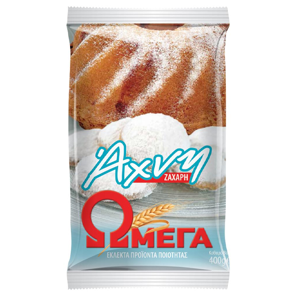 Ωμέγα Άχνη Ζάχαρη 400gr Εισαγωγής