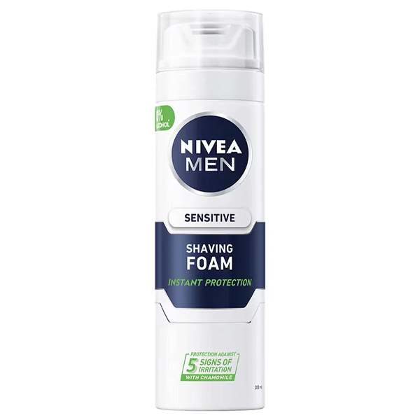 Nivea Αφρός Ξυρίσματος 200ml (Sensitive)