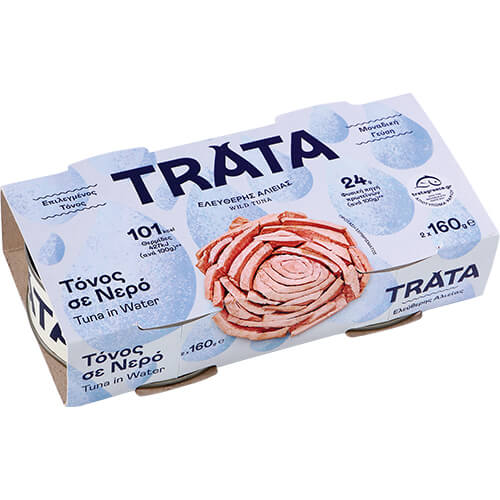 Trata Τόνος Σε Νερό 160gr (2τεμ.)