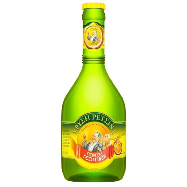 Γεωργιάδη Γεωργίου Χρυσή Καραφά Ρετσίνα 500ml vol 11.5%