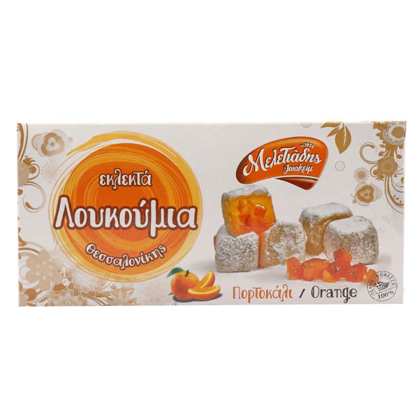 Μελετιάδη Λουκούμια Πορτοκάλι 300gr