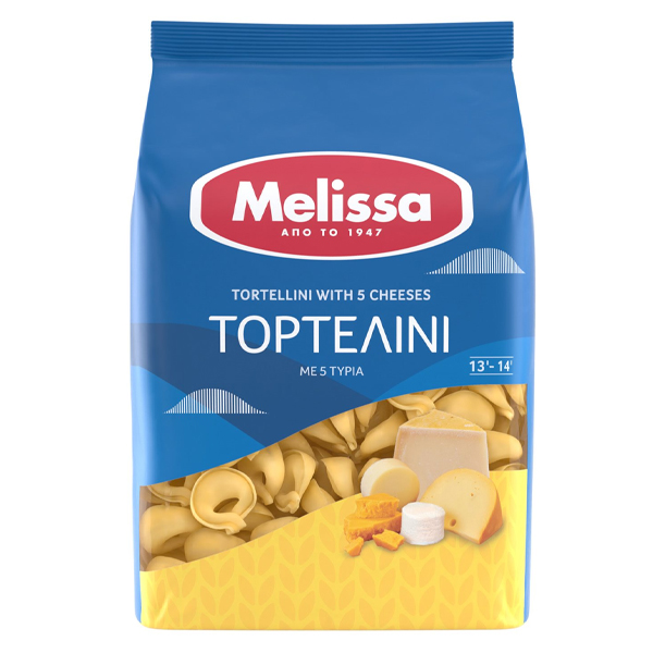 MELISSA Τορτελίνια 5 Τυριά 250gr