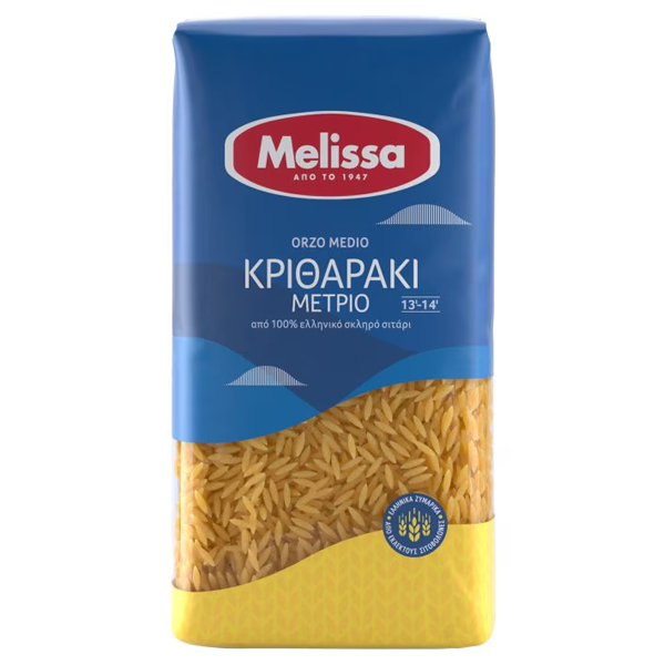 ΜΕΛΙΣΣΑ Κριθαράκι Μέτριο 500gr