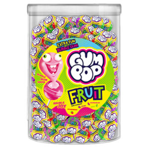 Γλειφιτζούρι Gum-Pop 100τεμ. (Φρούτα)