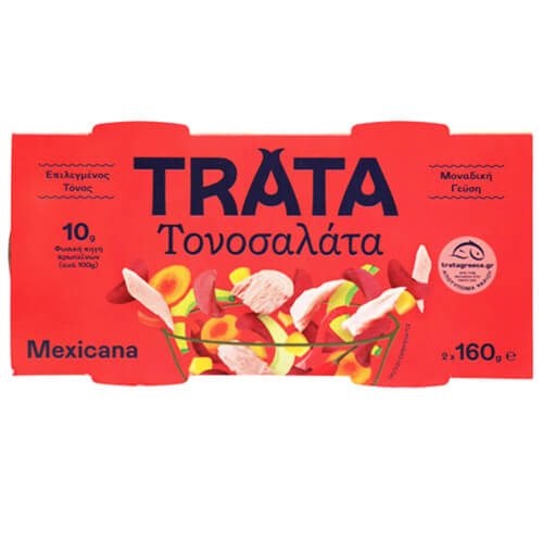 Trata Τονοσαλάτα (2x160gr.) - Mexicana