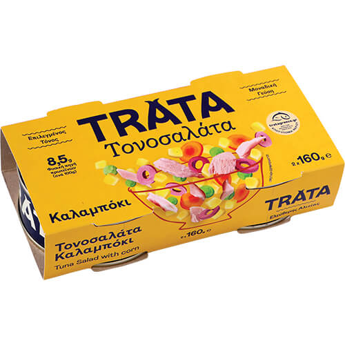 Trata Τονοσαλάτα (2x160gr.) Με Καλαμπόκι