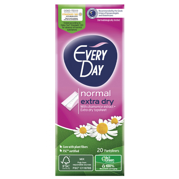 EVERYDAY Σερβιετάκια Extra Dry 20τεμ.