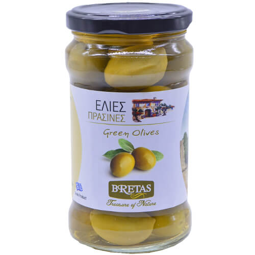 Μπρέτας Ελιές Πράσινες 314ml (Βάζο)