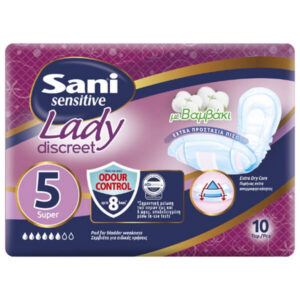 Sani Lady Σερβιέτες Ακράτειας No5 (10τεμ.)