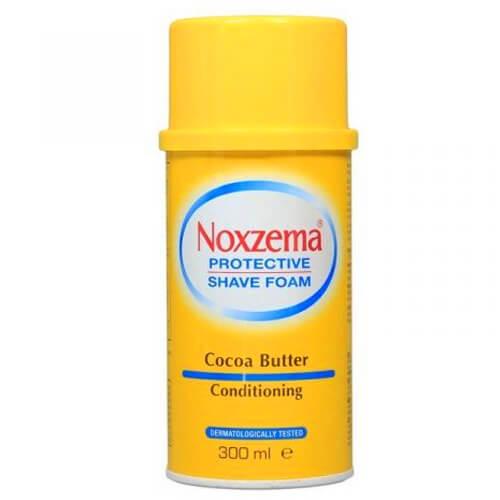 Noxzema Αφρός Ξυρίσματος 300ml (Κίτρινο/Βούτυρο Κακάο)
