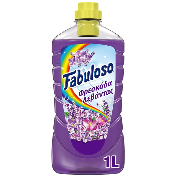 Fabuloso Καθαριστικό Πατώματος 1lt (Φρεσκάδα Λεβάντας)