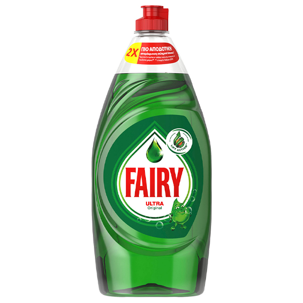Fairy Υγρό Πιάτων 900ml - Ultra Original Ελληνικό