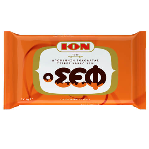 ΙΟΝ Προϊόν Απομ. Σοκολάτας Chef 2x1kg