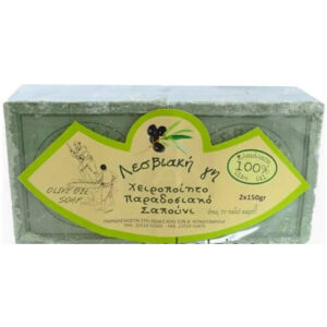 Σαπούνι Λέσβου (2x150gr) - Πράσινο