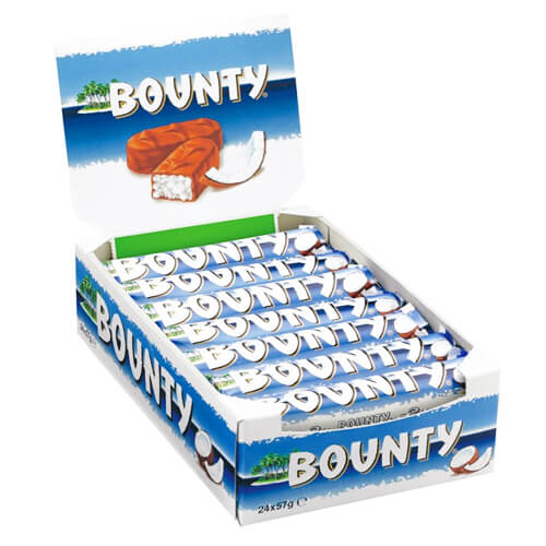 Bounty 57gr (24x57gr) Εισαγωγής