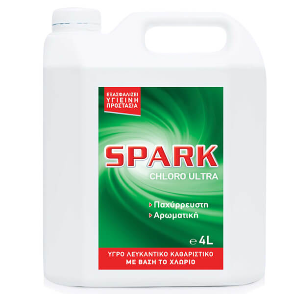 Spark Παχύρρευστο Χλώριο 4lt (Λευκό)