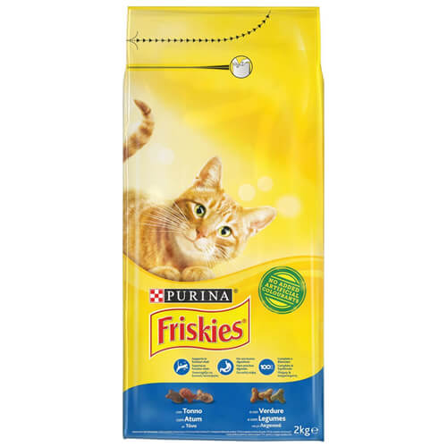 Friskies Γατοτροφή Κροκέτα 2kg (Ψάρι-Λαχανικά)