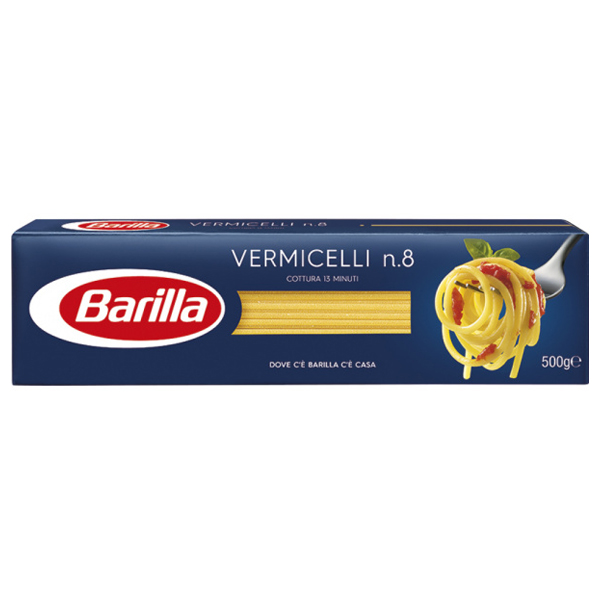 Barilla No 8 Vermicelli 500gr