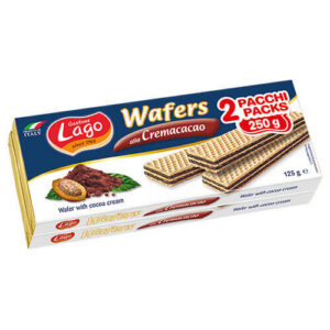 LAGO Wafer 2x125gr (Κακάο)