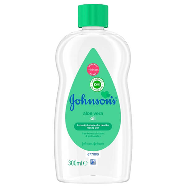 Johnson's Baby Oil 300ml (Aloe Vera)