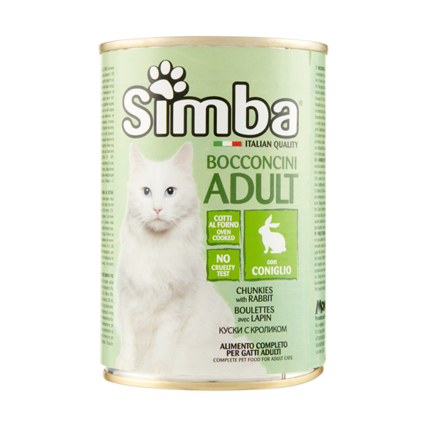 Simba Γατοτροφή 415gr (Κουνέλι)
