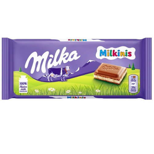 Milka Milkinis Σοκολάτα Γάλακτος 100gr