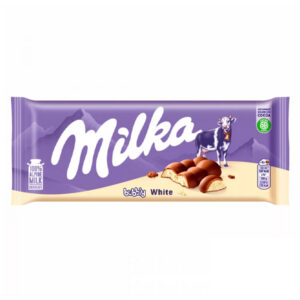 Σοκολάτα Milka 95gr Bubbly White