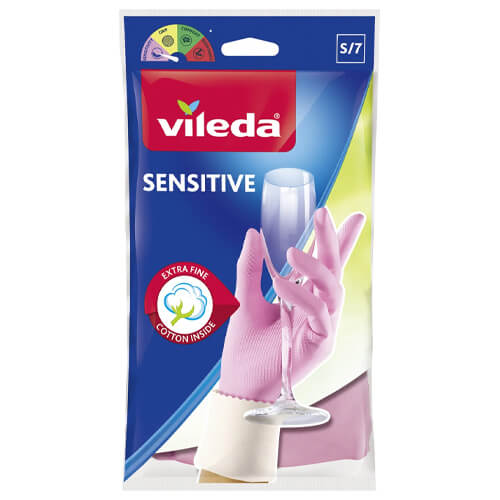 Vileda Γάντια Κουζίνας Sensitive - Small