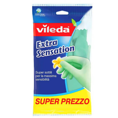 Vileda Γάντια Κουζίνας Extra Sensation Medium
