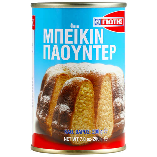 Γιώτης Μπέικιν Πάουντερ 200gr (Μεταλλικό Κουτί)