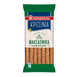 Παπαδοπούλου Κριτσίνια Μακεδονικά 200gr Ολικής Άλεσης