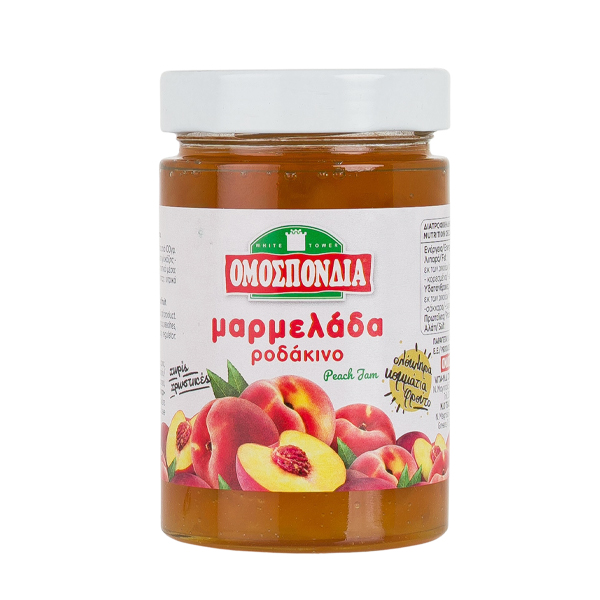 Ομοσπονδία Μαρμελάδα Ροδάκινο 360gr